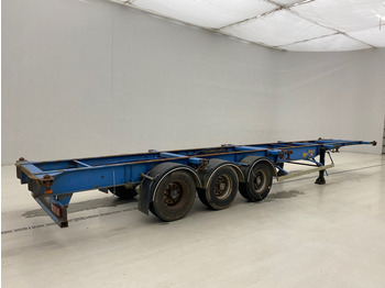 Semi-remorque porte-conteneur/ Caisse mobile Fruehauf Skelet 20-30-40 ft: photos 4