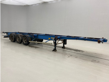 Semi-remorque porte-conteneur/ Caisse mobile Fruehauf Skelet 20-30-40 ft: photos 3