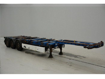 Semi-remorque porte-conteneur/ Caisse mobile Krone Polyvalent skelet 20-30-40-45 ft: photos 2