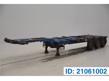 Semi-remorque porte-conteneur/ Caisse mobile KRONE