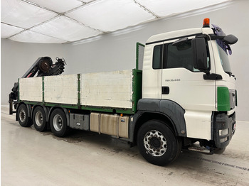 Camion plateau, Camion grue MAN TGS 35.440 - 8x4: photos 3 Camion plateau, Camion grue MAN TGS 35.440 - 8x4: photos 3