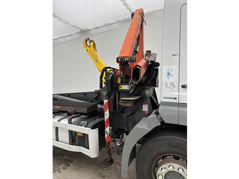 Camion ampliroll, Camion grue Mercedes-Benz Axor 1824: photos 4