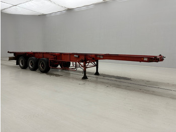 Semi-remorque porte-conteneur/ Caisse mobile Titan Skelet 20-30-40 ft: photos 3