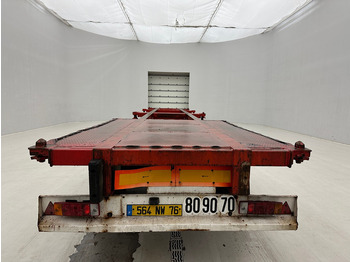 Semi-remorque porte-conteneur/ Caisse mobile Titan Skelet 20-30-40 ft: photos 5