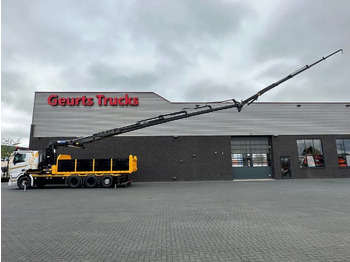 Camion grue Scania R530 V8 NGS 8X4 TRIDEM MET HYVA 2Z KIPPER + HMF 5020-K6 + JIB FJ1000-K5 KRAAN/KRAN/CRANE/GRUA: photos 4