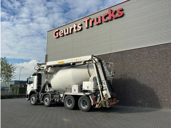 Camion malaxeur Volvo FM 410 8X4 + STETTER 9 M3 MIXER/MISCHER + THEAM 15 M TRANSPORTBAND/BELT: photos 3 Camion malaxeur Volvo FM 410 8X4 + STETTER 9 M3 MIXER/MISCHER + THEAM 15 M TRANSPORTBAND/BELT: photos 3