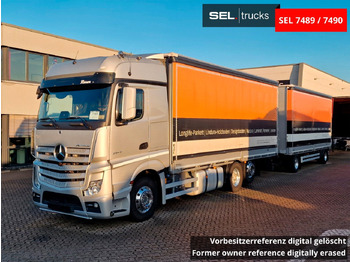 Camion à rideaux coulissants MERCEDES-BENZ Actros 2545