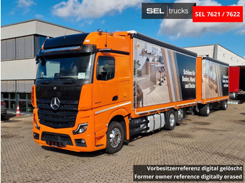 Camion à rideaux coulissants MERCEDES-BENZ Actros 2548
