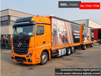 Camion à rideaux coulissants MERCEDES-BENZ Actros 2548