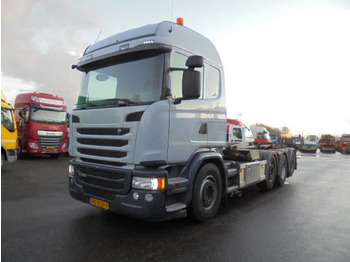 Camion ampliroll SCANIA G 450