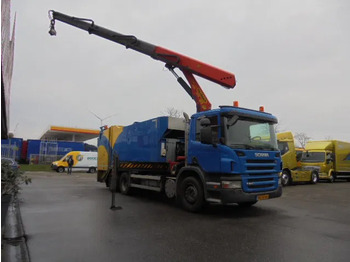 Benne à ordures ménagères Scania P280 B 6X2: photos 3