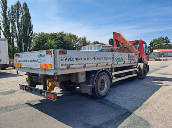 Camion plateau, Camion grue Iveco EuroCargo ML 180E21 Kran PKK12500: photos 4