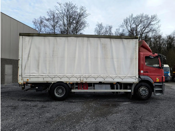 Camion à rideaux coulissants Mercedes-Benz Axor 1829 + D'HOLLANDIA 2000 KG: photos 4