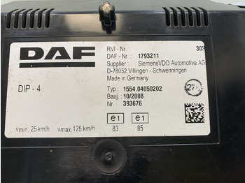 Panel de instrumentos pour Camion DAF XF105: photos 3