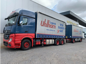 Camion à rideaux coulissants MERCEDES-BENZ Actros 2548