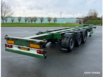 Semi-remorque porte-conteneur/ Caisse mobile Kögel S24-2 Back Slider Lift Axle Disc Brakes 3 Pieces Available NL-Trailer: photos 4 Semi-remorque porte-conteneur/ Caisse mobile Kögel S24-2 Back Slider Lift Axle Disc Brakes 3 Pieces Available NL-Trailer: photos 4