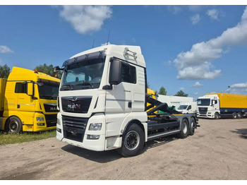 Camion ampliroll MAN TGX 26-460 oś skrętna Hakowiec: photos 4