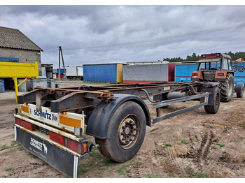 Remorque porte-conteneur/ Caisse mobile SCHMITZ