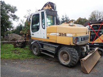 Pelle sur pneus Liebherr A 314: photos 3