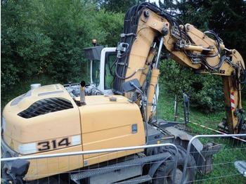 Pelle sur pneus Liebherr A 314: photos 4