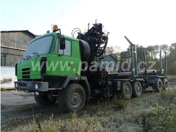 Camion pour transport de bois TATRA T815-2 Z208 6x6.1 + trailer: photos 1