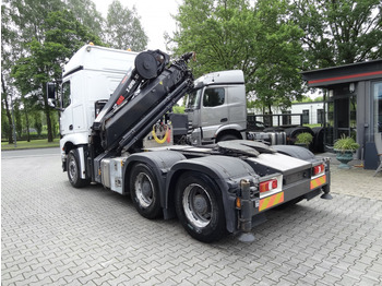 Camion grue, Tracteur routier Mercedes-Benz Arocs 2648 LS 6X4 Kran Hiab X-HiPro 302: photos 2