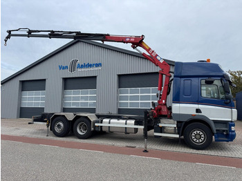 Camion grue DAF CF85-360 6x2 HMF 1580 / 4S, EURO 5: photos 2