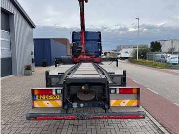 Camion grue DAF CF85-360 6x2 HMF 1580 / 4S, EURO 5: photos 4
