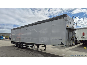 Semi-remorque à fond mouvant STAS