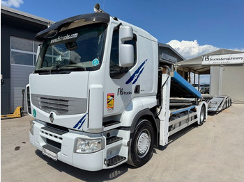 Camion porte-voitures RENAULT Premium 460