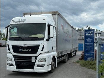 Camion à rideaux coulissants MAN TGX
