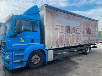 Camion à rideaux coulissants MAN 18.400 8m Lang/10t Nutzlast/2 Stück: photos 4