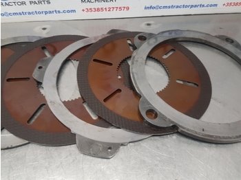 Boîte de vitesse John Deere 6400, 6200 Transmission Powrquad Planetary Brake Discs Kit R216292: photos 5