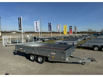 Remorque plateau neuf NEPTUN Neptun GN242 Nordica N20-420 2 kps 420x215 cm: photos 3
