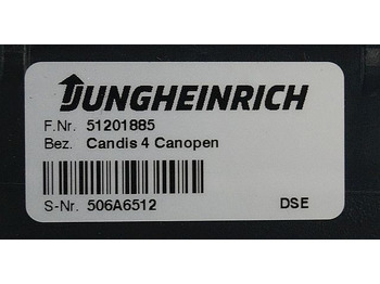 Panel de instrumentos pour Matériel de manutention Jungheinrich 51201885 | Battery Hour indicator Candis 4 Can Open: photos 3