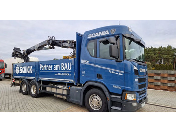 Camion plateau SCANIA R 500