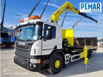 Camion grue SCANIA P 250