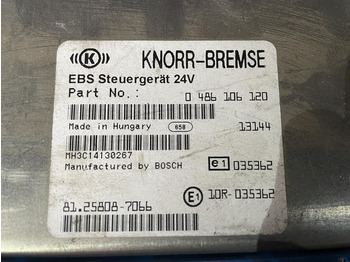 Bloc de gestion pour Camion KNORR-BREMSE EBS FOR MAN - 81.25808-7066: photos 3