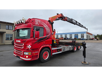 Camion ampliroll SCANIA P 400