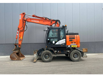 Pelle sur pneus Hitachi ZX 145 W-6: photos 1