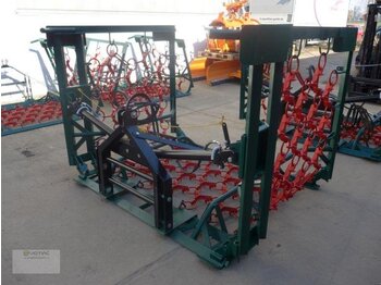 Herse à chaîne neuf Vemac Wiesenschleppe Schleppe Striegel Egge 6m hydraulisch Profi NEU: photos 2