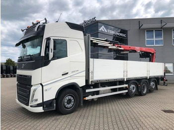 Camion plateau, Camion grue Volvo FH460 8x2 TRIDEM VLA&NLA gelenkt*FASSI F215AS.24: photos 4