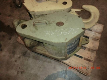 Accessoire pour Grue Hakenflasche / Rope block 40t: photos 2