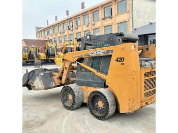 Mini chargeuse Construction Mini Equipment Case 420 Skid Steer Loader for Sale: photos 4