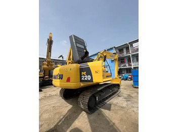 Pelle sur chenille Second hand komatsu PC200 pc200-7 pc200-8 pc220 excavator low price high quality Construction works machinery in good condition: photos 3