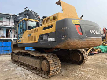 Pelle sur chenille Used Volvo EC480 Excavator 48 Ton Original Heavy Duty Equipment Digger Secondhand Crawler Hydraulic Excavator Volvo EC480DL: photos 2