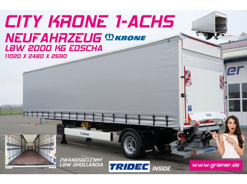 Semi-remorque rideaux coulissants KRONE