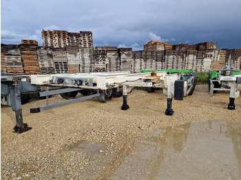 Semi-remorque porte-conteneur/ Caisse mobile ASCA