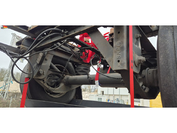 Remorque porte-conteneur/ Caisse mobile Krone AZ 5x vorhanden SAF Achsen, fertig gestapelt: photos 3