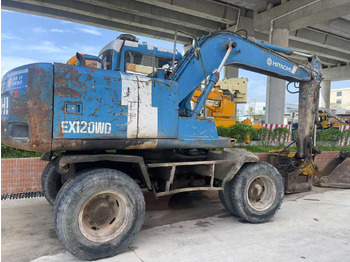 Pelle sur pneus HITACHI EX100WD-2: photos 2 Pelle sur pneus HITACHI EX100WD-2: photos 2